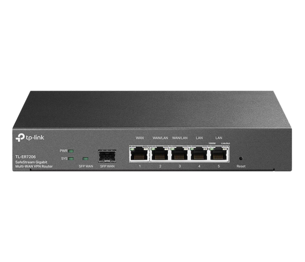 TP-Link TL-ER7206 (1xWAN 2xLAN 2xWAN/LAN 1xSFP) VPN - 631513 - zdjęcie
